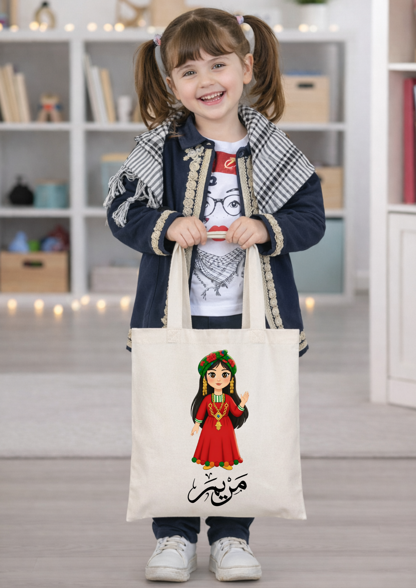 Ma7leek Tote bag Journée nationale de l’habit traditionnel 2 - Image 2